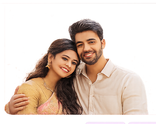 Young Tamil man and woman representing friendship and companionship
